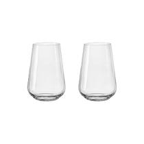 Copo de Cristal Bohemia 380 ml Sandra 2 Peças