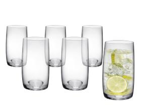 Copo De Cristal Bohemia Para Água e Suco 380 ml Ideal 6 Peças Copo De Cristal Bohemia Para Água e Suco 380 ml Ideal 6 Peças