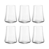 Copo de Cristal Bohemia Para Água e Suco 400 ml Xtra 6 Peças