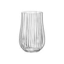 Copo de Cristal Bohemia Para Água e Suco 450 ml Tulipa Optic 1 Peça Copo de Cristal Bohemia Para Água e Suco 450 ml Tulipa Optic 1 Peça