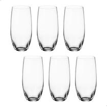 Copo De Cristal Bohemia Para Água e Suco 470 ml Mergus 6 Peças Copo De Cristal Bohemia Para Água e Suco 470 ml Mergus 6 Peças
