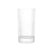 Copo de Cristal Canelado 395 ml Tuut Copo de Cristal Canelado 395 ml Tuut