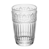 Copo de Cristal para Água Suco Mauve 350ml Transparente Wolff