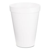Copo de espuma DART DART 12J16 355mL (caixa de 1000), branco
