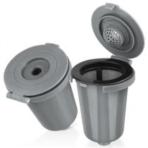 Copo de filtro reutilizável, pacote com 2 unidades para Cuisinart Grey FIRJOY