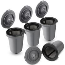 Copo de filtro reutilizável, pacote com 4 unidades para Cuisinart Grey FIRJOY