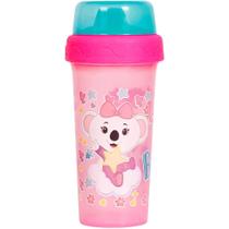 Copo De Infantil 340ml Para Bebê +18 Meses Bico Antivazamento Lilica Baby Rosa BabyGo - Baby Go