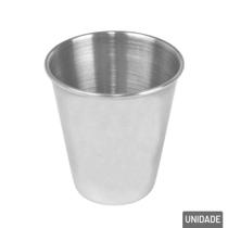 Copo de Inox 65ml Shot Prata