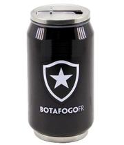 Copo De Inox Com Canudo 300ml - Botafogo