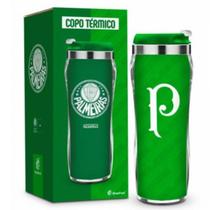 Copo De Inox Com Tampa Palmeiras 350ml - BrasFoot