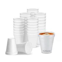 Copo de isopor 120ml térmico 100 unid descartavel café ultra