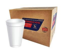 Copo De Isopor Descartável Térmico 200Ml Branco 1000Unidades Copo De Isopor Descartável Térmico 200Ml Branco 1000Unidades