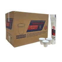 Copo de Isopor Térmico 70ml Linha Replast Ultra com 1.000 unidades - Aproveite suas Bebidas Quentes com Praticidade e Conforto - 000000407