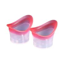 Copo De Lavagem De Olhos Reutilizável Em Silicone, Copo Macio Para Banho De Olhos, 2 Peças, Limpador Copo De Lavagem De Olhos Reutilizável Em Silicone, Copo Macio Para Banho De Olhos, 2 Peças, Limpador