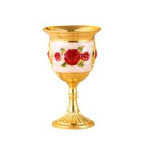 Copo de licor High Stem, liga de zinco, ouro, branco, vermelho, 50 ml Copo de licor High Stem, liga de zinco, ouro, branco, vermelho, 50 ml