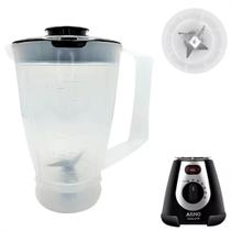 Copo de Liquidificador Arno Clic Lav Collection Translúcido Tampa Branca