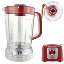 Copo De Liquidificador Arno Power Max 1000w Cristal Vermelho