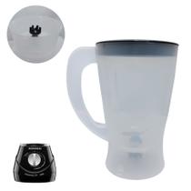 Copo de liquidificador clean com tampa 2040 1,5l preto Copo de liquidificador clean com tampa 2040 1,5l preto