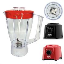 Copo De Liquidificador Cristal Arno Power Mix 550w Vermelho - Micromax