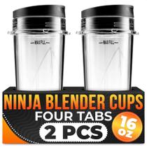 Copo de liquidificador KETAR, substituto de 16 onças para liquidificadores Ninja x2 Copo de liquidificador KETAR, substituto de 16 onças para liquidificadores Ninja x2