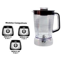 copo de liquidificador mondial turbo chef 1000w turbo chef 5em1 turbo chef 7em1 turbo chef 9em1 2460