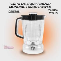 Copo de Liquidificador Mondial Turbo Power Cristal