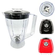 Copo De Liquidificador Para Mondial Power Black / Mondial Dinamico / Fast Power Tampa Preta