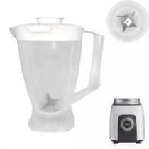 Copo De Liquidificador Philips Walita Viva Collection Gelo RI2160 / RI2162 Tampa Branca Copo De Liquidificador Philips Walita Viva Collection Gelo RI2160 / RI2162 Tampa Branca