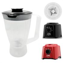 Copo De Liquidificador Resistente Arno Power Mix 550w Translúcido Preto