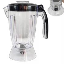 Copo de Liquidificador serve p Mondial Eletronic inox L-66 Cristal