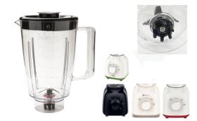 Copo De Liquidificador Walita Daily Ri2101/Ri2102/Ri2103 Cristal Completo Copo De Liquidificador Walita Daily Ri2101/Ri2102/Ri2103 Cristal Completo