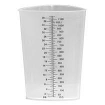 Copo de medição TootCPS, copo triangular de polipropileno 1200 ml