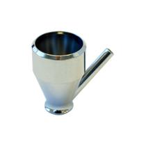 Copo de metal Airbrush Paasche 1/4 oz VL-1/4 OZ para ação dupla