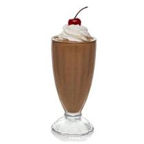 Copo de Milk Shake Taça de Vidro Transparente Sorveteria 380ml Lyor Copo de Milk Shake Taça de Vidro Transparente Sorveteria 380ml Lyor