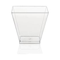 Copo De Mousse Descartável Em Forma De Escada Para Pudim, Sobremesa, Bolo, Aperitivo, Gelatina E