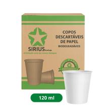 Copo de Papel 120ml com 1000 un