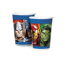 Copo de Papel 180ml - Avengers Animated - 12 unidades - Regina - Rizzo