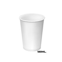 Copo de Papel 180ml Talge C/100 Un Ideal p/ Café, Escritório, Festa e Bebidas Quentes - TOTAL PLAST