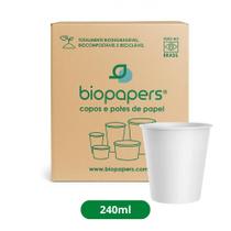 Copo de Papel 240ml com 1000 un