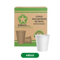 Copo de Papel 440ml com 600 un