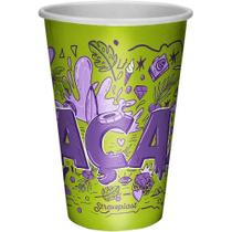 Copo de papel acai 330ml strawplast c/50 Copo de papel acai 330ml strawplast c/50