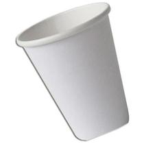 Copo De Papel Biodegradavel 120ml Branco Liso Sem Tampa 55un