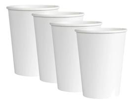Copo De Papel Biodegradável 200ml Branco - Pac 200und
