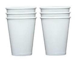 Copo De Papel Biodegradável 200ml Branco - Pacote Com 50Un