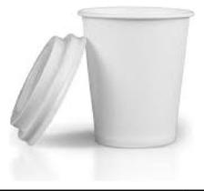 Copo de Papel Biodegradável 300ml Térmico com Tampa (50 unidades) Inoven ECO