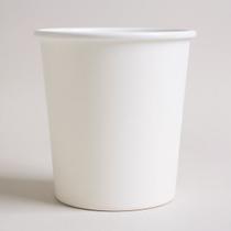 COPO DE PAPEL BRANCO DESCARTÁVEL BIODEGRADÁVEL TAKEPAPPER 170ml PACK C 50 UND