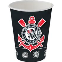 Copo de Papel Corinthians 200ml 8 Unidades