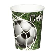 Copo de Papel Festa Futebol Gol 270ml C/10 Unid.