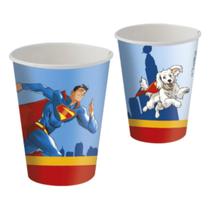 Copo De Papel Festa Superman 200ml C/ 8 Unid. Festcolor Copo De Papel Festa Superman 200ml C/ 8 Unid. Festcolor