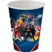 Copo de Papel - Liga da Justiça 180ml - 8 unidades - Festcolor - Rizzo